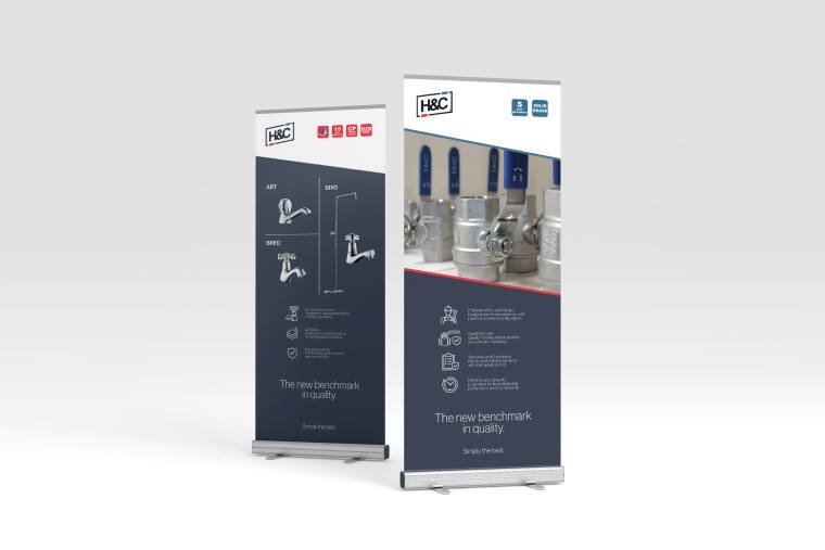H&C Pull Up Banner