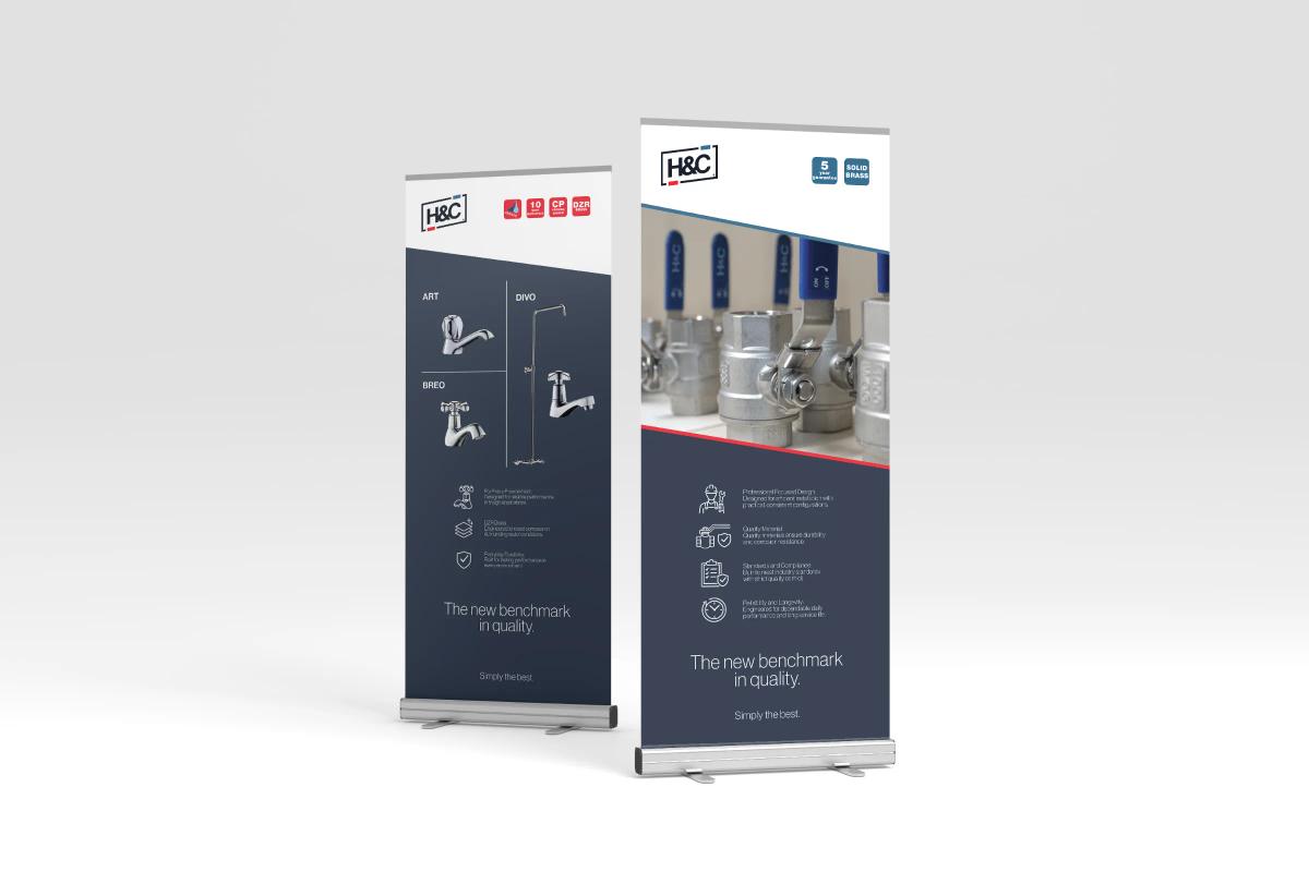 H&C Pull Up Banner